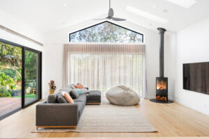 Modern interior renovation and fit-out by LMBUILD, Mornington Peninsula
