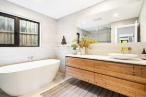 Bathroom renovation by LMBUILD on the Mornington Peninsula