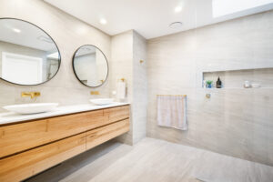Bathroom renovation by LMBUILD on the Mornington Peninsula